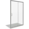 Душевая дверь в нишу Good Door Infinity WTW-130-C-CH 130 профиль Хром стекло прозрачное