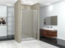 Душевая дверь в нишу Good Door Infinity WTW-130-C-CH 130 профиль Хром стекло прозрачное