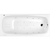 Акриловая ванна Whitecross Layla Slim 170x75 0122.170075.100.ULTRANANO.CR с гидромассажем