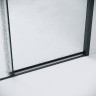 Душевой уголок Grossman Style 110x100 L 120.K33.05.1110.21.02 профиль Черный матовый стекло шиншилла