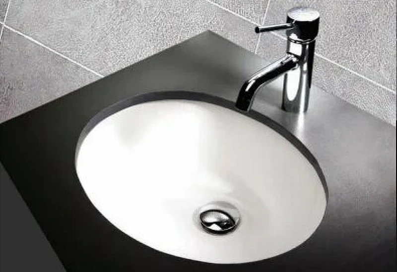 Раковина beWash Balaton 47 91461001 Белый глянец фарфор встраиваемый