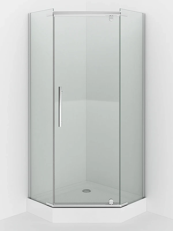 Душевой уголок Erlit Comfort 90х90 ER10109V-C1 профиль Хром стекло прозрачное