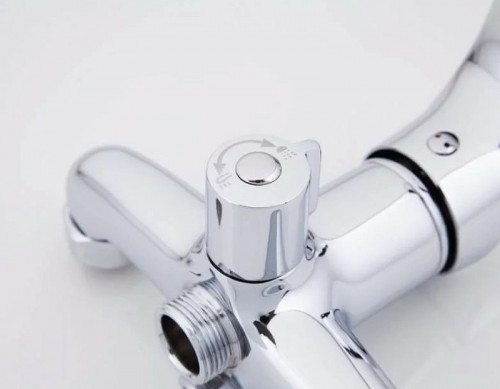 Смеситель для ванны Frap H36 F2236 универсальный Хром латунь на стену