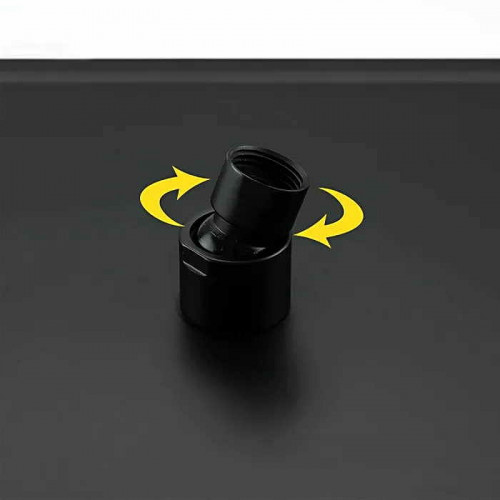 Душевая система Gappo G7117-6 Черная матовая латунь встраиваемый