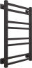 Водяной полотенцесушитель EWRIKA Кассандра Pg 80x50 цвет Черный матовый