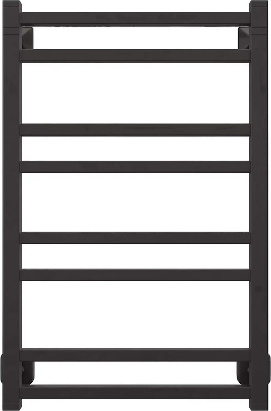Водяной полотенцесушитель EWRIKA Кассандра Pg 80x50 цвет Черный матовый