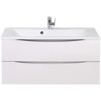 Тумба под раковину BelBagno Marino 100 MARINO-1000-2C-SO-BO-P подвесная Bianco Opaco МДФ / ЛДСП