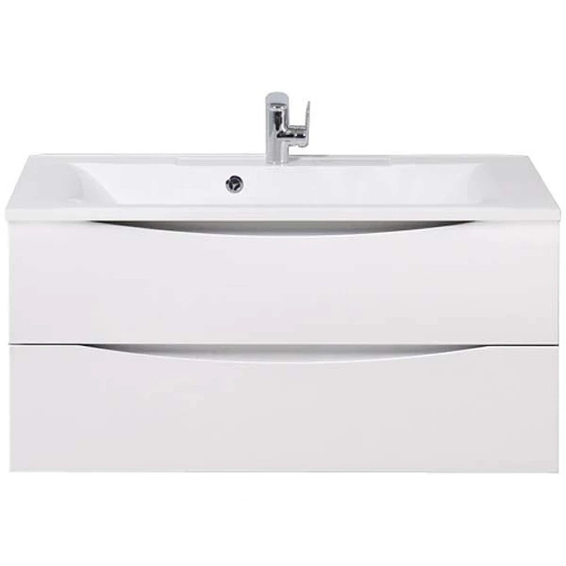 Тумба под раковину BelBagno Marino 100 MARINO-1000-2C-SO-BO-P подвесная Bianco Opaco МДФ / ЛДСП