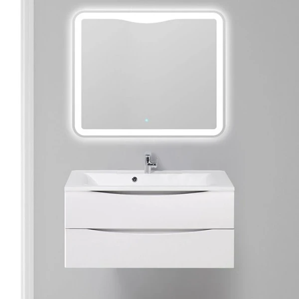 Тумба под раковину BelBagno Marino 100 MARINO-1000-2C-SO-BO-P подвесная Bianco Opaco МДФ / ЛДСП