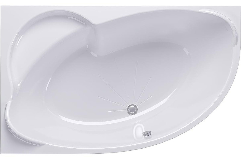 Акриловая ванна Alex Baitler Ritsa L 170x105 цвет Белый