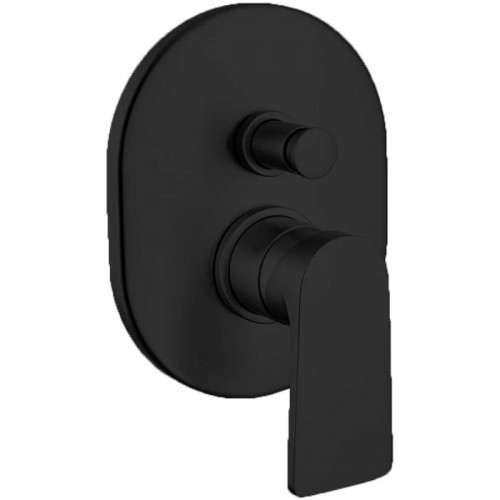 Смеситель для душа Cezares Lagos LAGOS-VDIM-NOP Черный матовый латунь встраиваемый