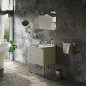 Тумба под раковину Kerasan Waldorf 74 925630 подвесная Bi vaniglia matt массив дерева
