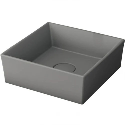 Раковина-чаша Bocchi Vessel 38 1173-006-0125 Серая матовая фарфор накладная