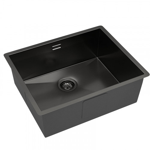 Кухонная мойка Reflexion Como 54 RX2054BL цвет Оружейная сталь
