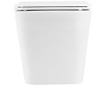 Унитаз BelBagno Due BB3103CHR подвесной без сиденья фаянс подвесной