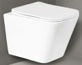 Унитаз BelBagno Due BB3103CHR подвесной без сиденья фаянс подвесной