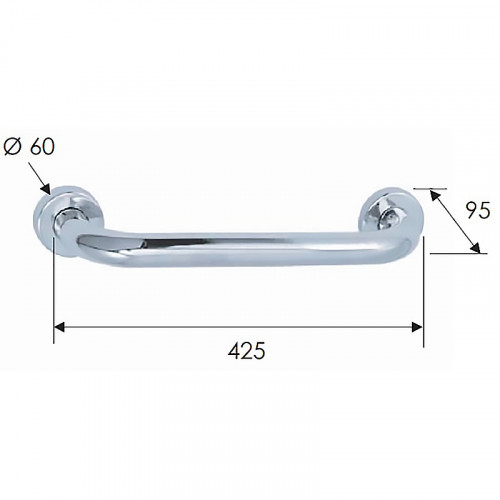 Полотенцедержатель Remer RB440CR Хром