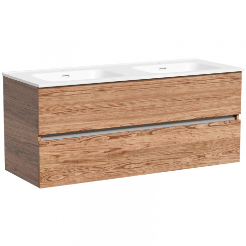 Тумба под раковину Sancos Urban 120 UR120-2ECH подвесная Дуб чарльстон МДФ / ЛДСП