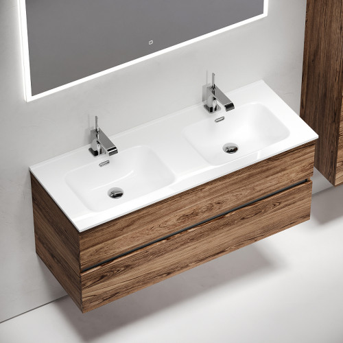 Тумба под раковину Sancos Urban 120 UR120-2ECH подвесная Дуб чарльстон МДФ / ЛДСП