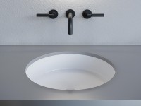 Раковина Salini Marea 42 04 1802204M Белая матовая искусственный камень (литьевой мрамор) встраиваемый