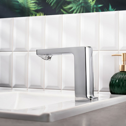 Смеситель для раковины Ростовская Мануфактура Сантехники Boou LT254AC/DC Хром латунь