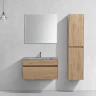Тумба под раковину Vincea Chiara 80 VMC-2C800NO подвесная N.Oak МДФ / ЛДСП