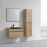 Тумба под раковину Vincea Chiara 80 VMC-2C800NO подвесная N.Oak МДФ / ЛДСП