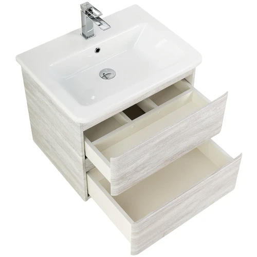 Тумба под раковину BelBagno 50 ALBANO-CER-500-2C-SO-RVB подвесная Rovere Vintage Bianco МДФ / ЛДСП