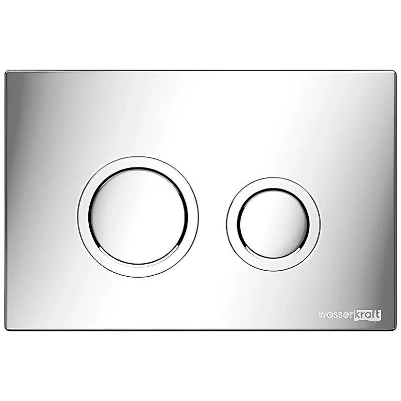 Инсталляция WasserKRAFT Alme 15TLT.010.ME.CH01 для унитаза с клавишей смыва Хром нержавеющая сталь