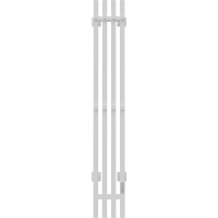 Электрический полотенцесушитель Comfysan Alto-K EC-4 120x15 015824 Белый матовый
