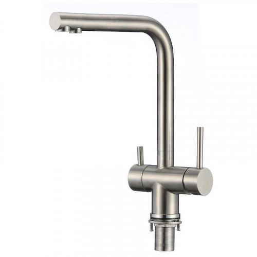 Смеситель для кухни Fmark FS1362L цвет Сатин