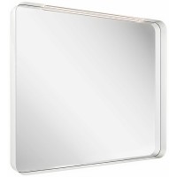 Зеркало Ravak Strip 90 X000001568 с подсветкой Белое стекло