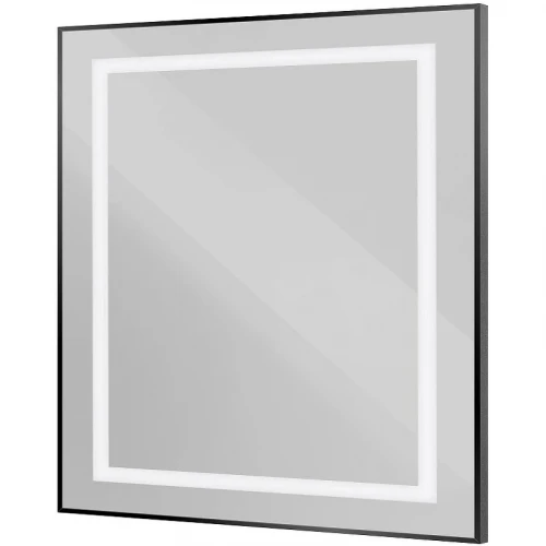 Зеркало BelBagno Kraft 90 SPC-KRAFT-900-800-SENS-NERO с подсветкой Черное с сенсорным выключателем стекло