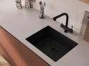 Смеситель для кухни Cersanit Crea 68223 Черный матовый
