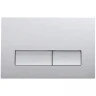 Комплект унитаза с инсталляцией Orange CI02-100W+APB200 с сиденьем Микролифт и клавишей смыва Хром глянцевый фарфор подвесной