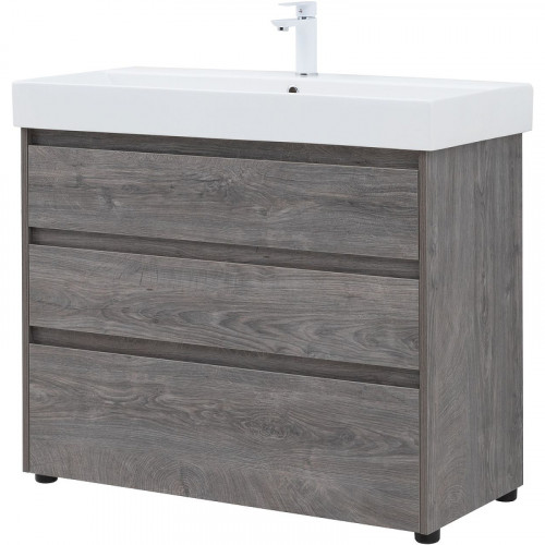 Тумба под раковину Aquanet Nova Lite 100 302479 Дуб рошелье МДФ / ЛДСП