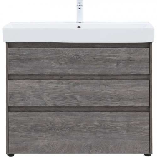 Тумба под раковину Aquanet Nova Lite 100 302479 Дуб рошелье МДФ / ЛДСП