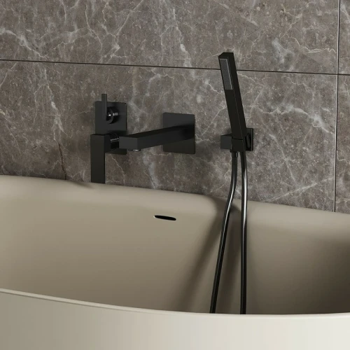 Смеситель для душа Paini Grazia 21PZ6911 Черный матовый