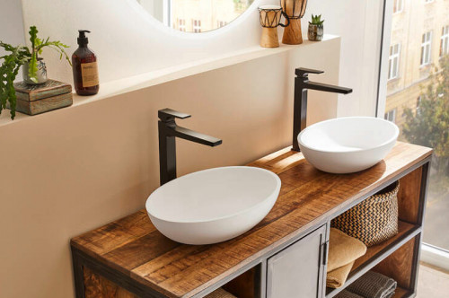 Смеситель для раковины Hansgrohe Metropol 32512670 Черный матовый латунь