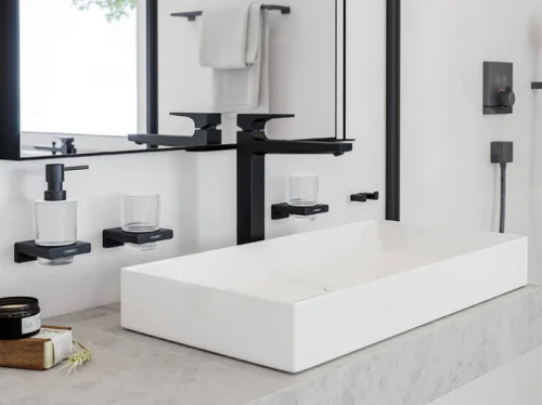 Смеситель для раковины Hansgrohe Metropol 32512670 Черный матовый латунь