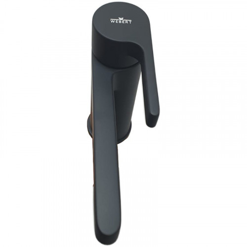 Смеситель для раковины Webert DoReMi DR830102560 Черный матовый латунь
