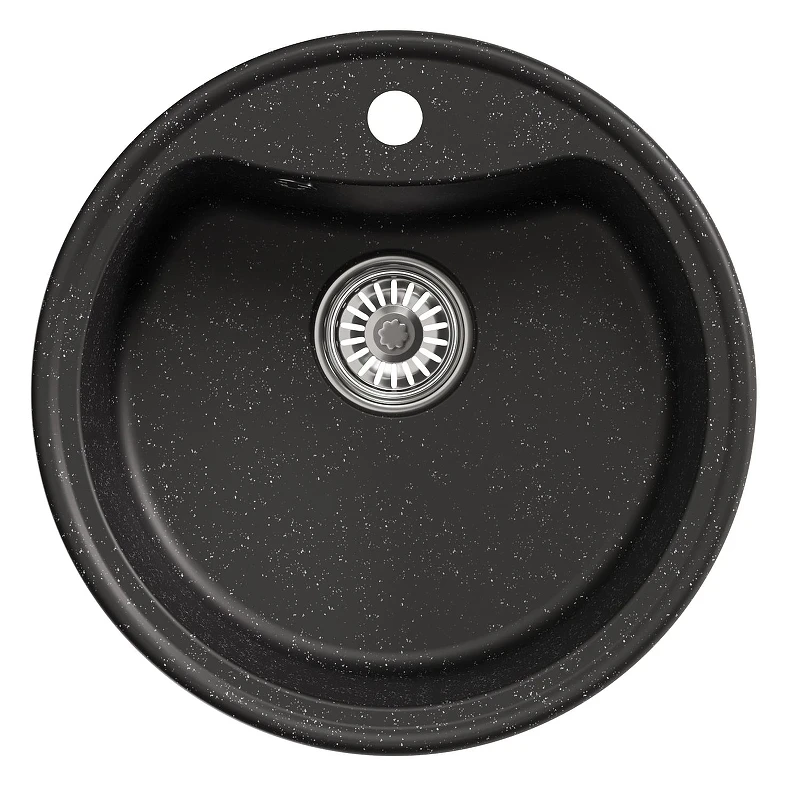 Кухонная мойка Mixline Комфорт ML-GM09 51 551797 цвет Черный
