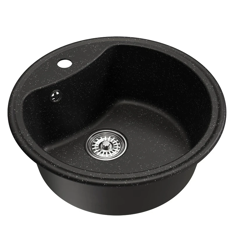 Кухонная мойка Mixline Комфорт ML-GM09 51 551797 цвет Черный