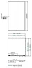 Душевой уголок WasserKRAFT Dill 110x90 61S15 профиль Черный матовый стекло прозрачное