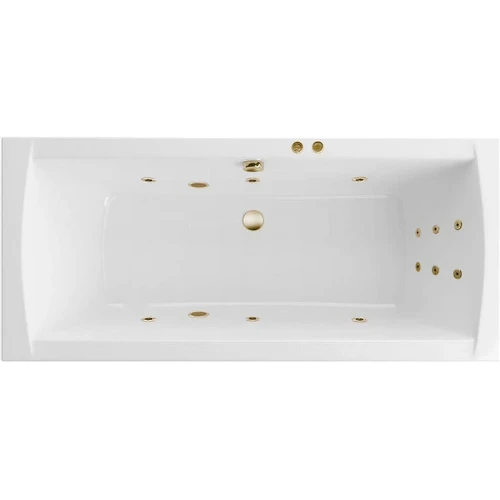 Акриловая ванна Excellent Aquaria Lux 180x80 WAEX.AQU18.LINE.BR с гидромассажем