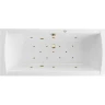 Акриловая ванна Excellent Aquaria Lux 180x80 WAEX.AQU18.RELAX.BR с гидромассажем