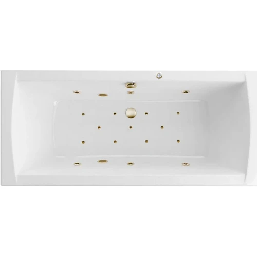 Акриловая ванна Excellent Aquaria Lux 180x80 WAEX.AQU18.RELAX.BR с гидромассажем