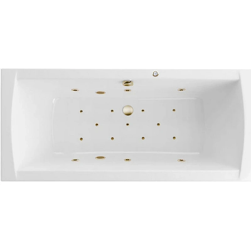 Акриловая ванна Excellent Aquaria Lux 180x80 WAEX.AQU18.RELAX.BR с гидромассажем