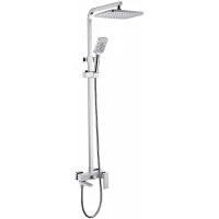 Душевая система Grocenberg GB7008WC Белая Хром