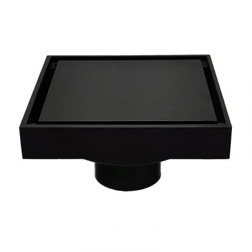 Душевой трап Arrow 100x100 AG5118MB с решеткой цвет Черный матовый